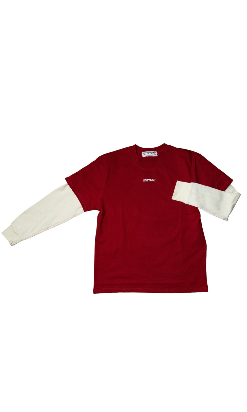 [Small Print] Detail Waffle Knit Long Sleeve Tshirt
