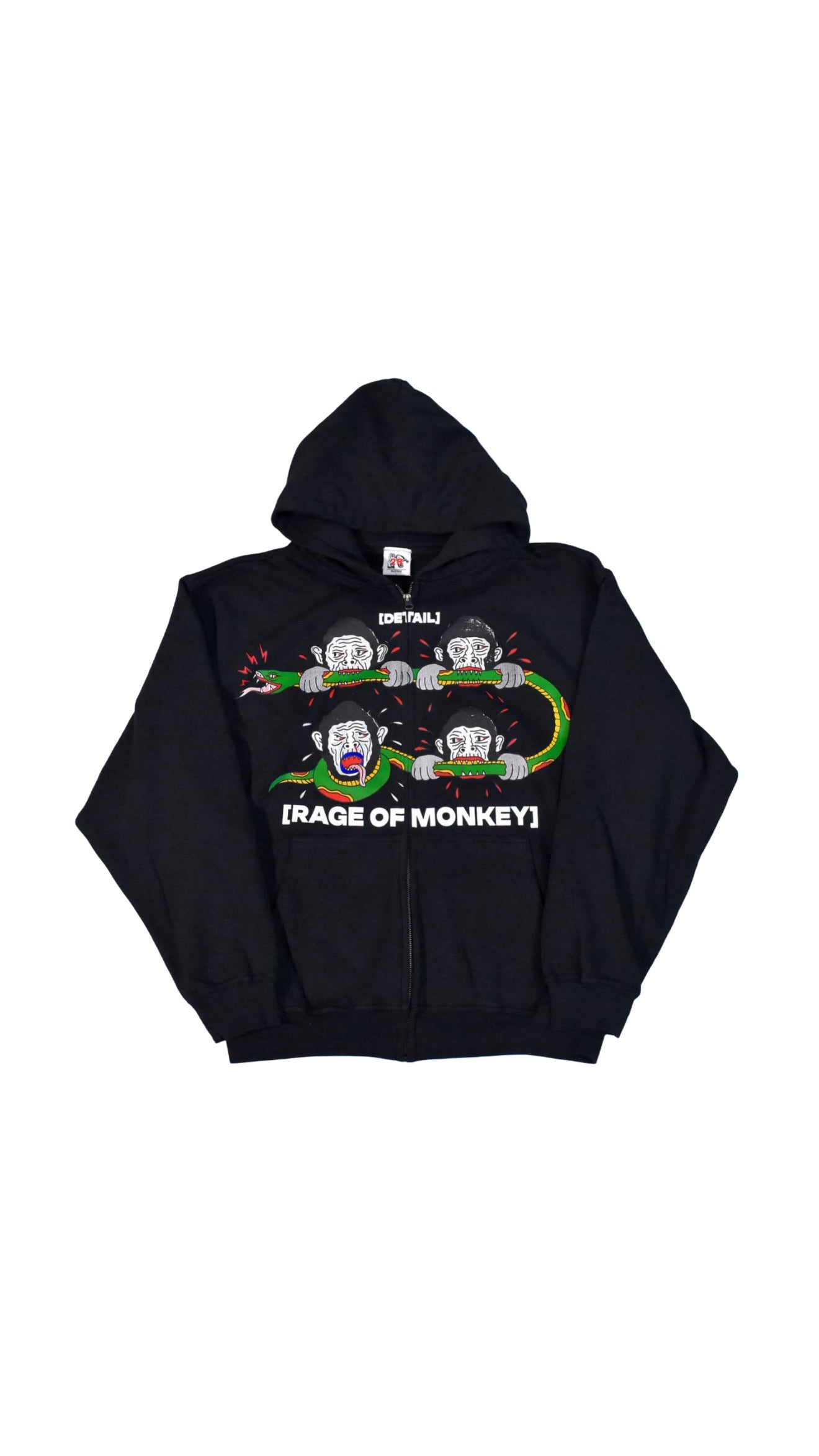 [Rage of Monkey] DROP SHOULDER HOODIE