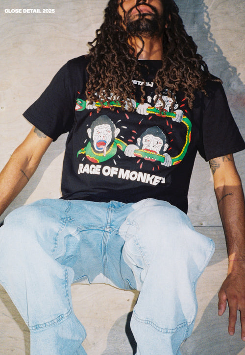 [RAGE OF MONKEY] T SHIRT